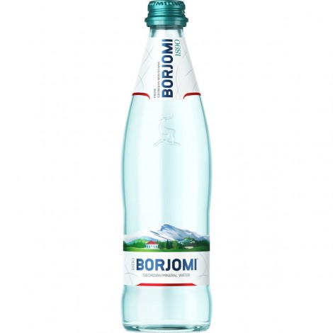 Боржоми в стекле газ 0,5 L
